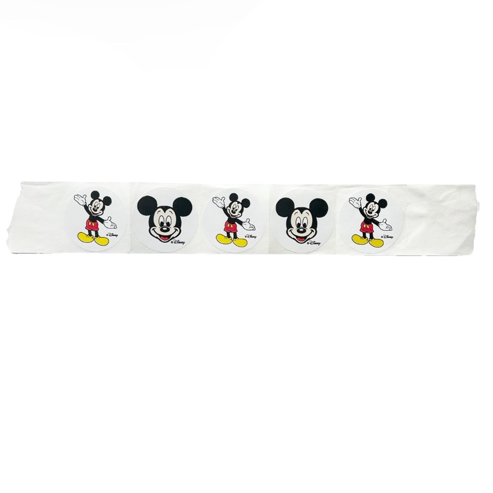 Vintage 1990s Walt Disney World Magic Kingdom Park Mickey Mouse Large Stickers